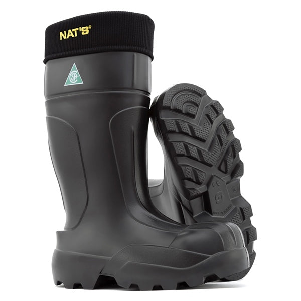 NATS Eva Adult Safety Boots 2025 - Black