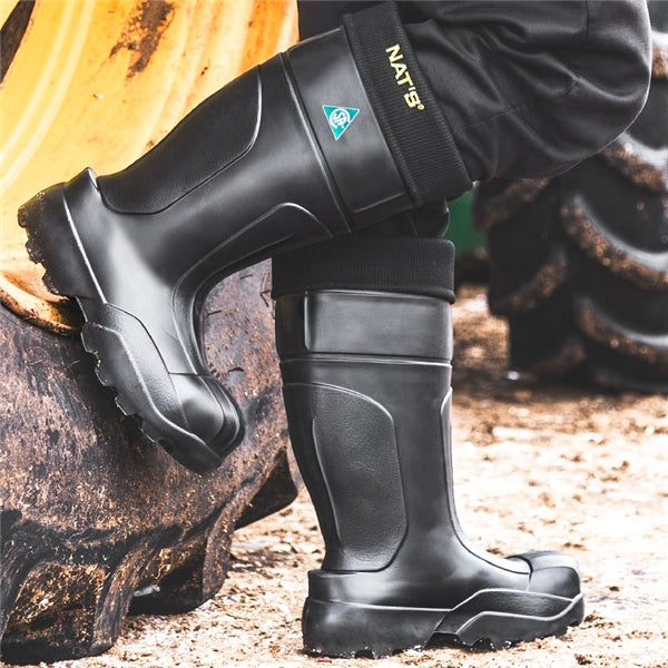 NATS Eva Adult Safety Boots 2025 - Black