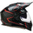 Z1R RANGE 2.0 VOYAGER HELMET 2025 in Black/Red