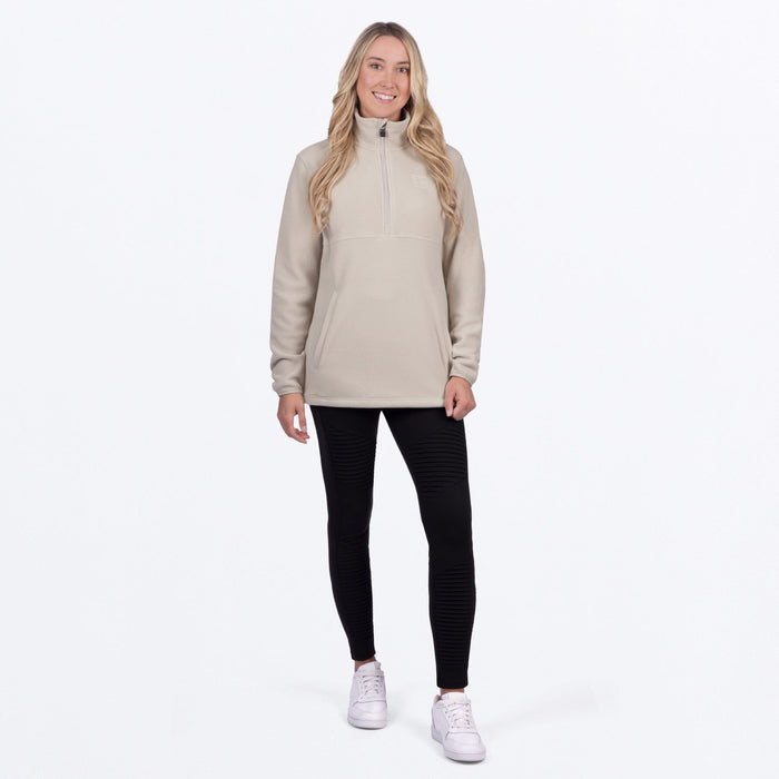 FXR ASPEN 1/4 ZIP WOMEN'S FLEECE 2025 - Sand
