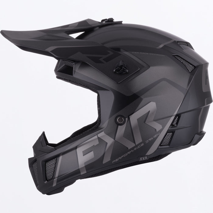FXR YOUTH CLUTCH EVO HELMET 2025 - Black Ops