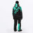 FXR COLD CROSS CX LITE MONOSUIT in Black/Asphalt/Mint