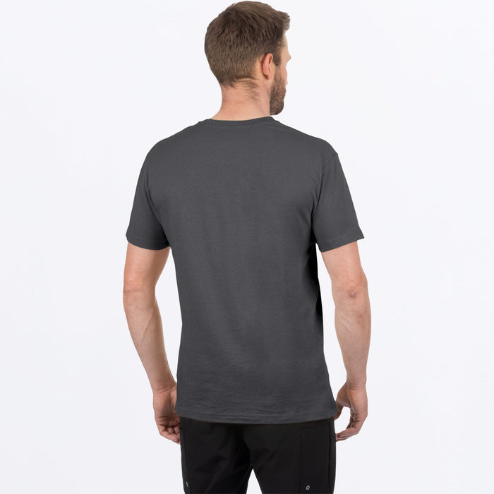 FXR RACE DIVISION PREMIUM T-SHIRT 2025 - Asphalt/Black