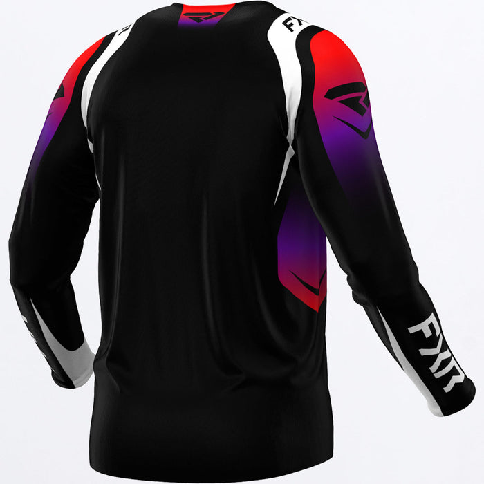 FXR CLUTCH PRO JERSEY 2025 in Black/Red/Purple