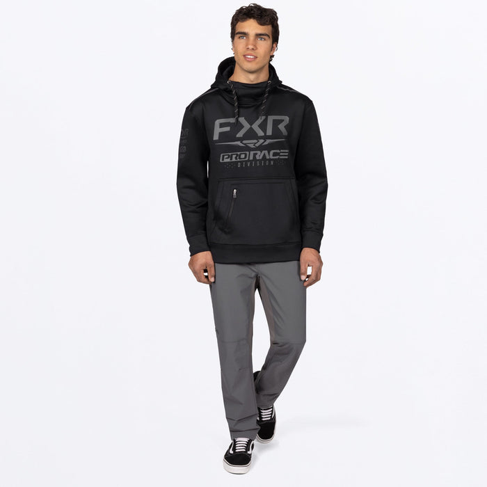 FXR RACE DIVISION TECH PULLOVER HOODIE in Black Ops
