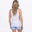 FXR RUSH AIR UPF WOMEN'S TANK 2025 in White/Grey
