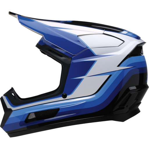 Z1R DIRT MAX VORTEX YOUTH HELMET 2026 in Blue/White