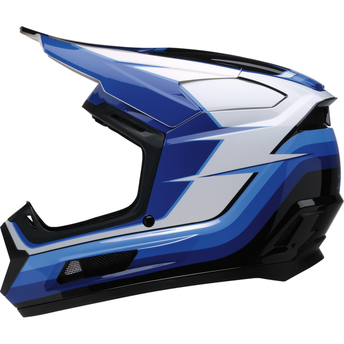 Z1R DIRT MAX VORTEX YOUTH HELMET 2026 in Blue/White