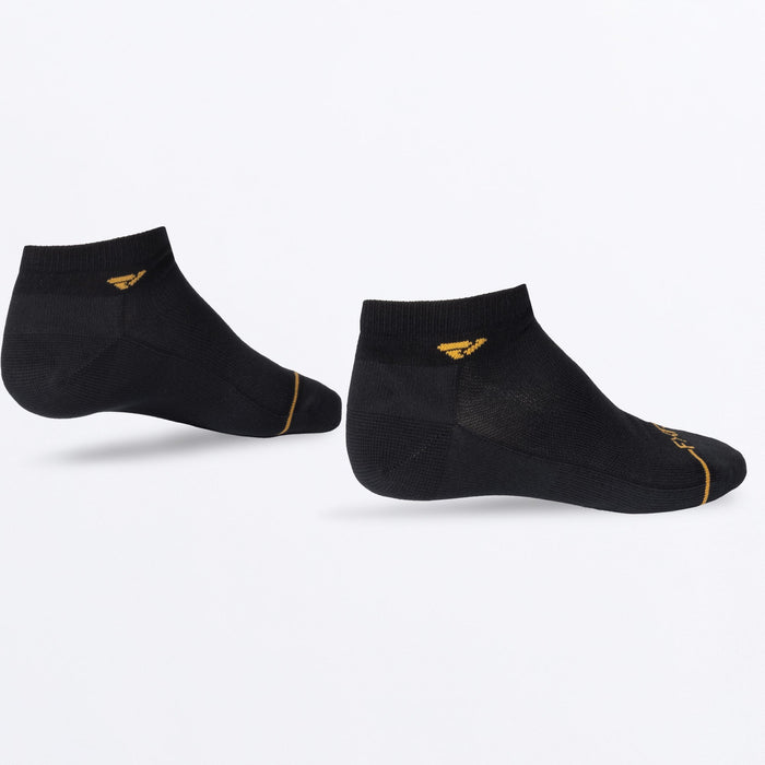FXR TURBO 1/4 SOCK (3 PACK) SNOW 2027 in Black