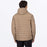 FXR PODIUM WINDPROOF QUILTED JACKET in Canvas/Black