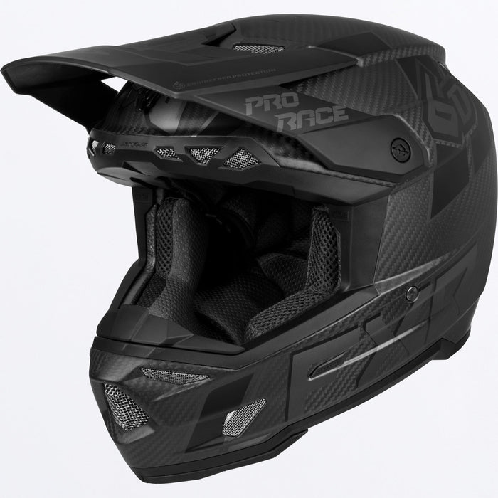 FXR 6D ATR-3 RACE DIV. HELMET 2025 - Black