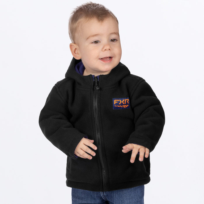 FXR TODDLER ASCEND REVERSIBLE JACKET in Deep Cobalt/Jaffa Orange