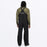 FXR ADVENTURE LITE TRI-LAMINATE BIB PANT in Black/Grey