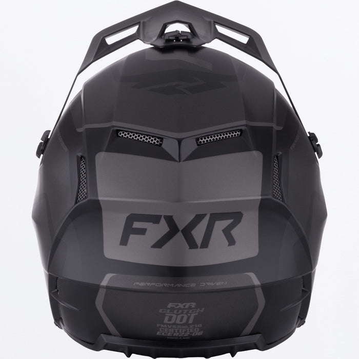 FXR YOUTH CLUTCH EVO HELMET 2025 - Black Ops