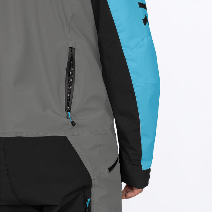 FXR VERTICAL MTX LITE MONOSUITS in Blue/Ti/Black