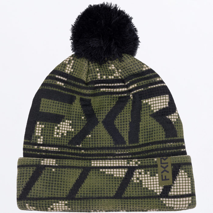 FXR EXPEDITION WOOL BEANIE SNOW 2027Moss Shift Cover/Black