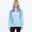 FXR Podium Tech Pullover Women's Hoodie in Mhaui Blue