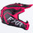 FXR YOUTH CLUTCH EVO HELMET 2025 - Black/Razz