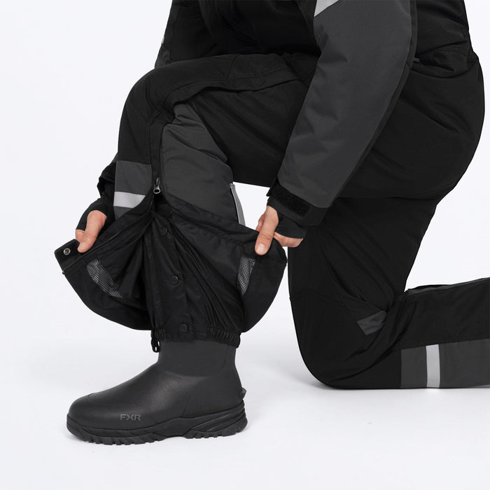 FXR SVALBARD F.A.S.T.™ Insulated Monosuit inBlack/Asphalt/Kash