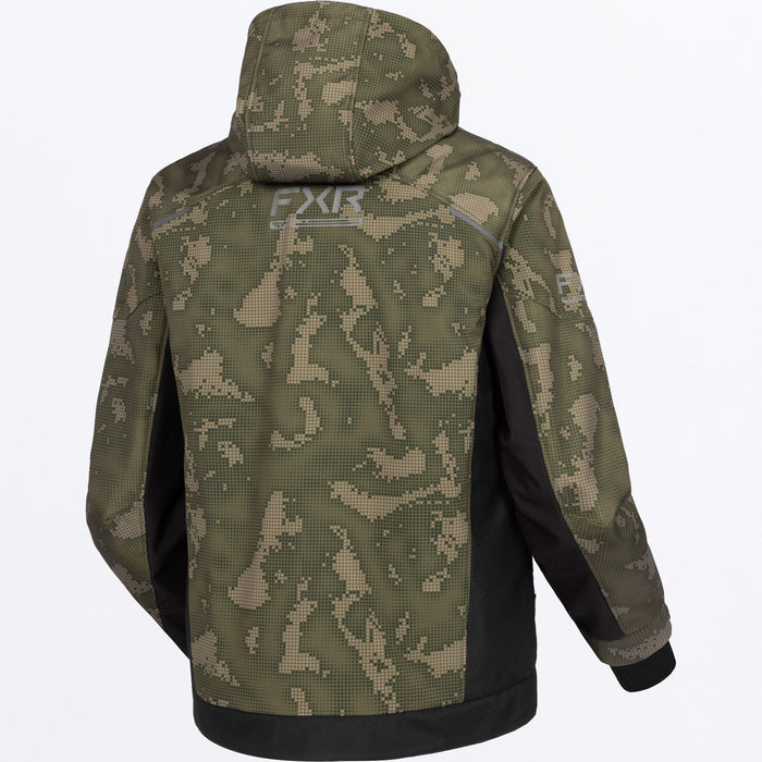 FXR Evolution FX F.A.S.T.™ Tech Shell Jacket 2026Moss Shift Cover/Blk