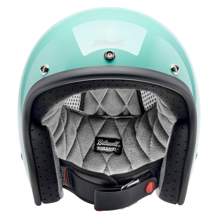 Biltwell Bonanza Solid Helmet in Mint Julip 2026