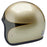 BILTWELL BONANZA METALLIC SCALLOP HELMET 2026  - Metallic Charcoal/Champagne Scallop