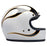 BILTWELLGringo Flame Helmet 2025 in White/Black Flame