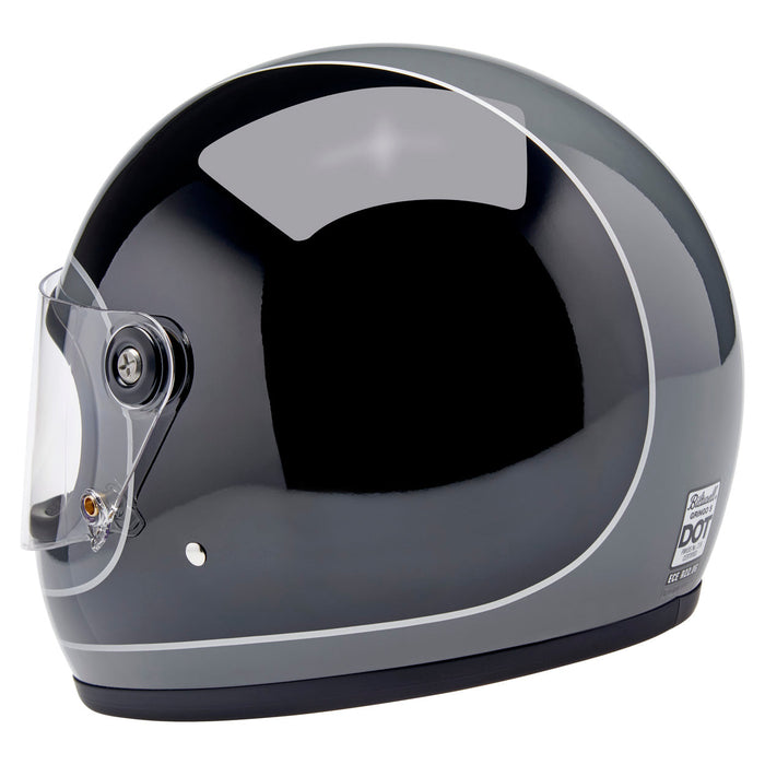 BILTWELL GRINGO S TRACKER HELMET 2026 - Storm Grey/Black