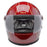 BILTWELL GRINGO S GARNET RED FLAMES HELMET 2026