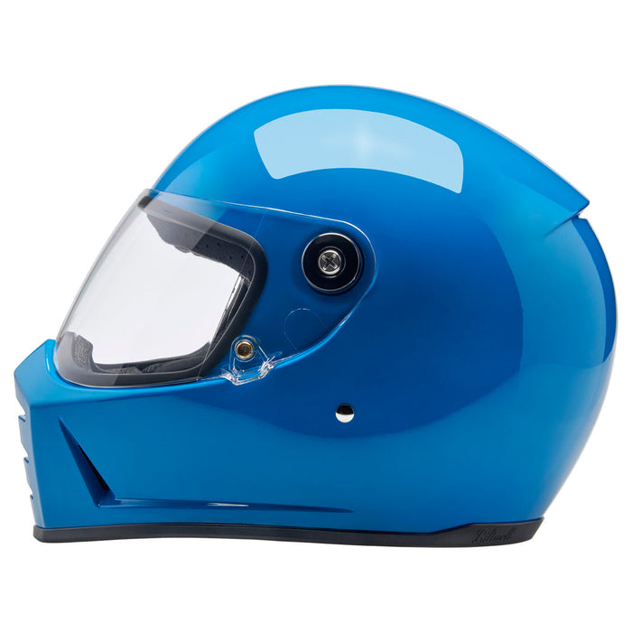 BILTWELL Lane Splitter Solid Helmet 2025 in Tahoe Blue