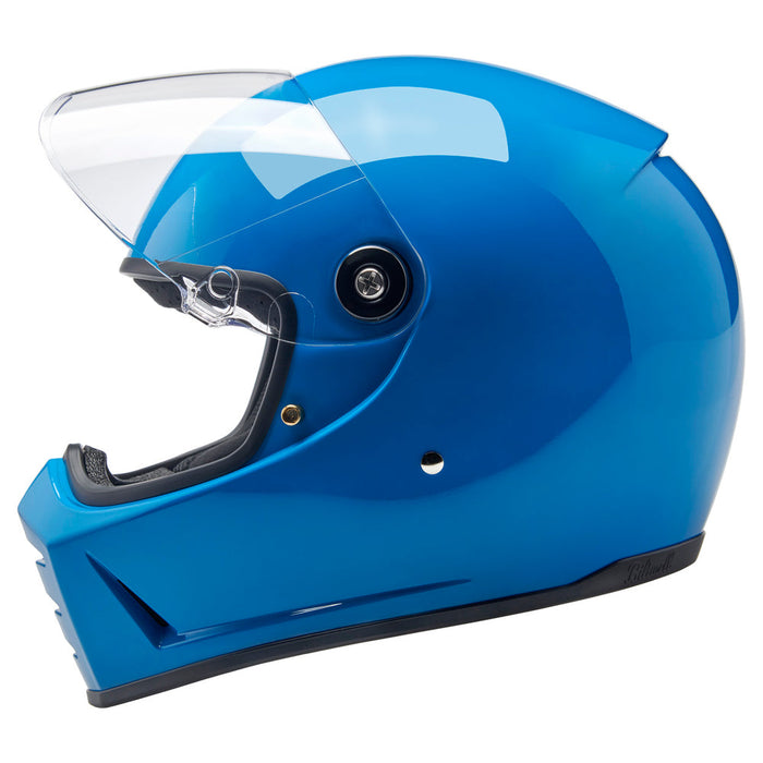 BILTWELL Lane Splitter Solid Helmet 2025 in Tahoe Blue