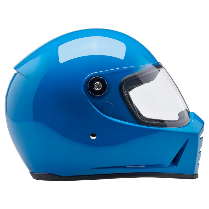 BILTWELL Lane Splitter Solid Helmet 2025 in Tahoe Blue