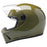 BILTWELL Lane Splitter Solid Helmet 2025 in Olive Green
