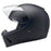 BILTWELL Lane Splitter Solid Helmet 2025 in Flat Black