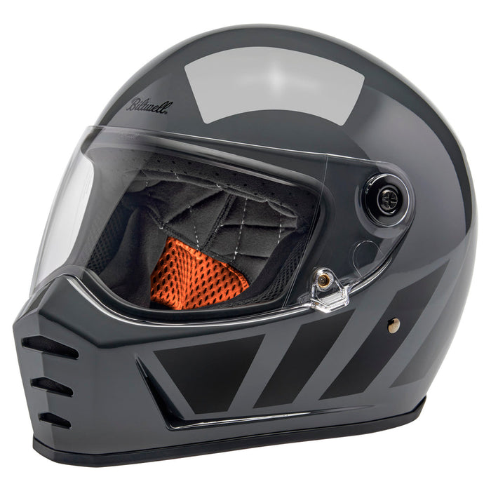 BILTWELL Lane Splitter Inertia Helmet 2025 in Storm Grey