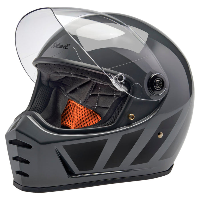 BILTWELL Lane Splitter Inertia Helmet 2025 in Storm Grey