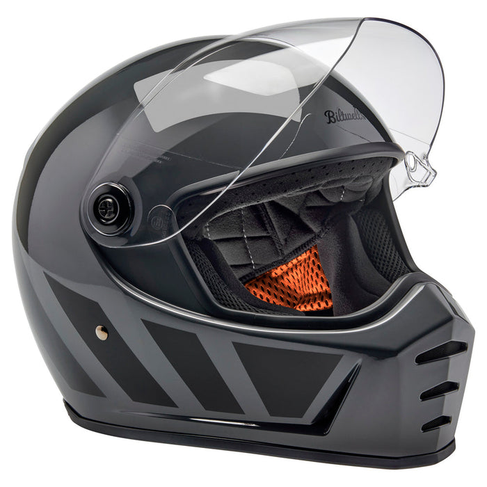 BILTWELL Lane Splitter Inertia Helmet 2025 in Storm Grey