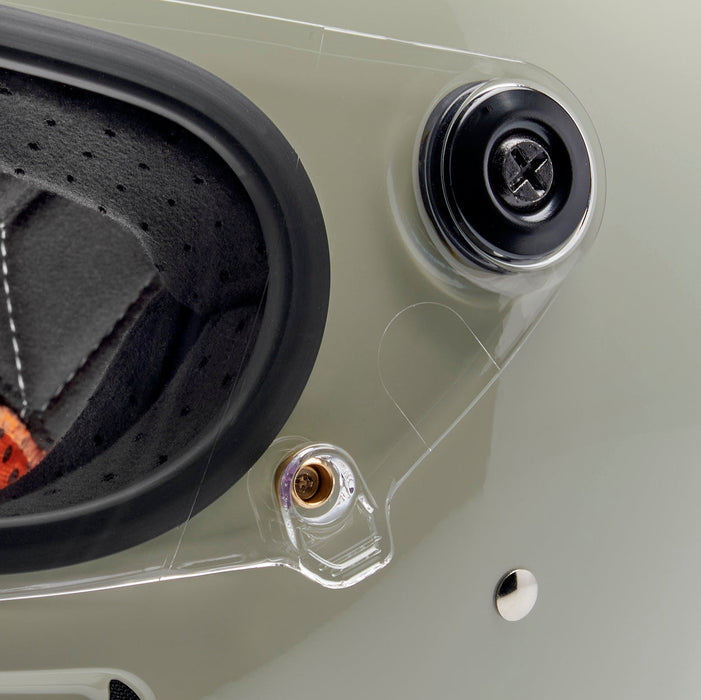 Biltwell Gringo SV Helmets in Gloss Chalk Gray 2026