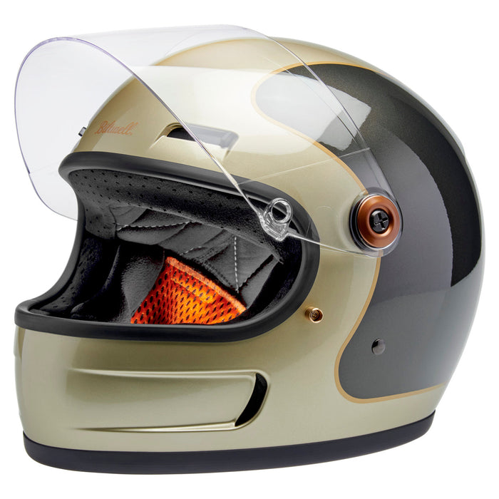BILTWELL GRINGO SV INTERSECTION WARM HELMET 2026 in Metallic Champagne/Charcoal