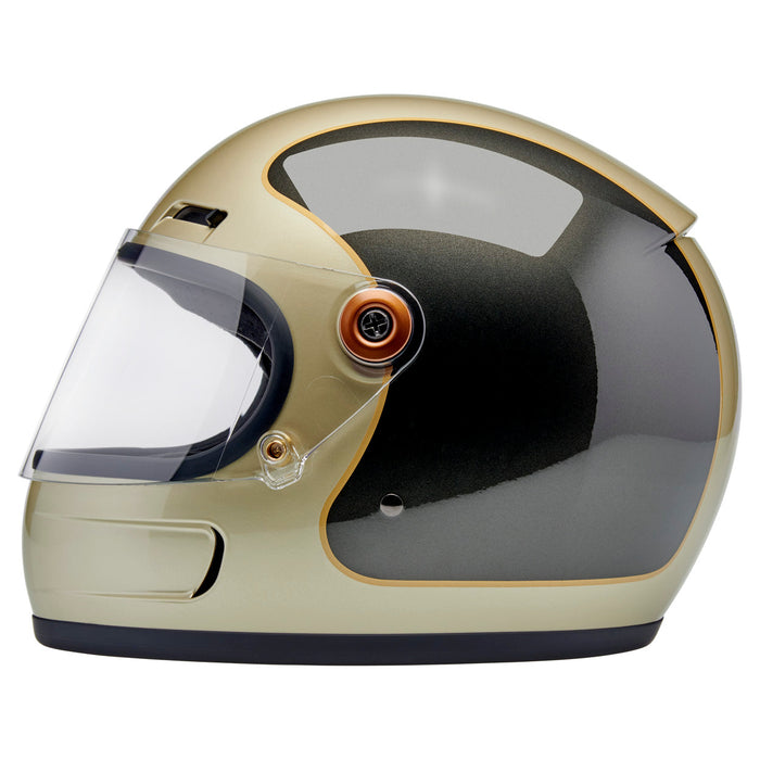 BILTWELL GRINGO SV INTERSECTION WARM HELMET 2026 in Metallic Champagne/Charcoal