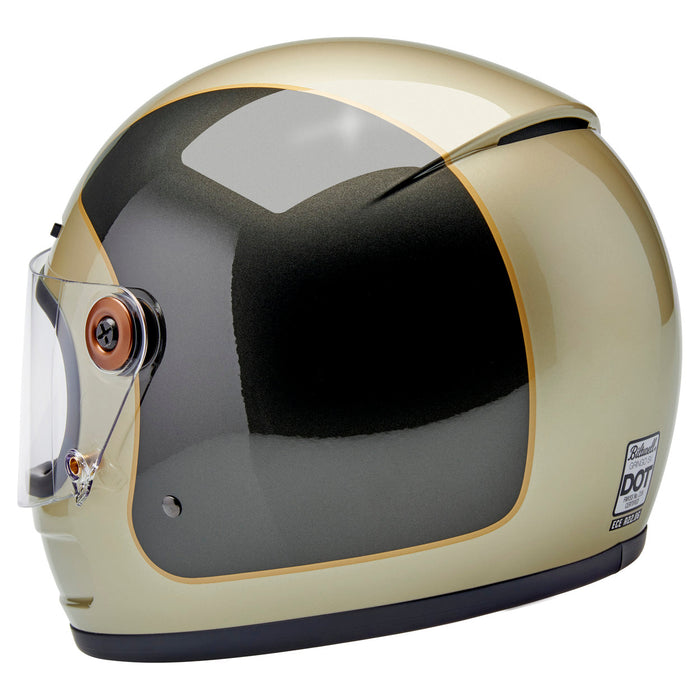 BILTWELL GRINGO SV INTERSECTION WARM HELMET 2026 in Metallic Champagne/Charcoal