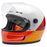 BILTWELL GRINGO SV TRACKER HELMET 2026 in Red/Orange/Yellow