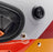 BILTWELL GRINGO SV TRACKER HELMET 2026 in Red/Orange/Yellow