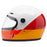 BILTWELL GRINGO SV TRACKER HELMET 2026 in Red/Orange/Yellow