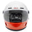 BILTWELL GRINGO SV TRACKER HELMET 2026 in Red/Orange/Yellow