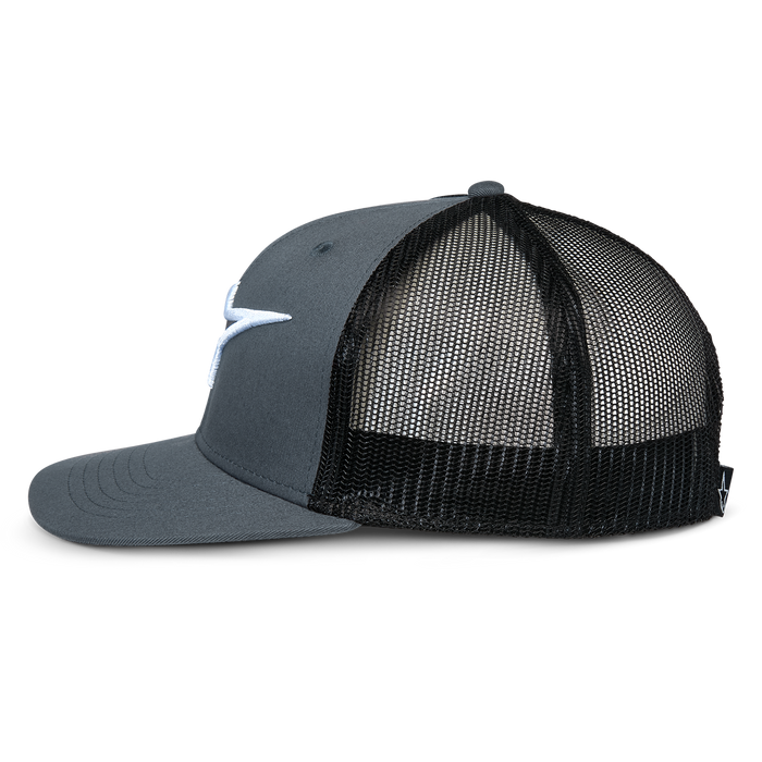 Alpinestars Corp Trucker Hat 2026 in Gray/Black
