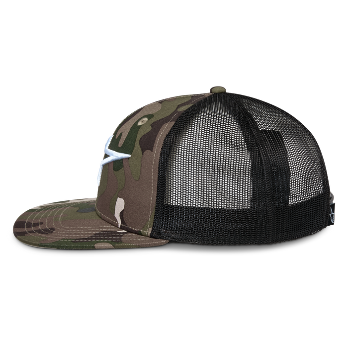 Alpinestars Corp Trucker Hat 2026 in Green/Camo