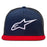 Alpinestars Corp Trucker Hat in Navy/Red