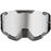 CKX 210° OFF ROAD GOGGLE in Rapid Clip Mat black - Mirror Silver