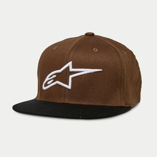 Alpinestars Ageless Flabill Hat in Brown/Black 2023